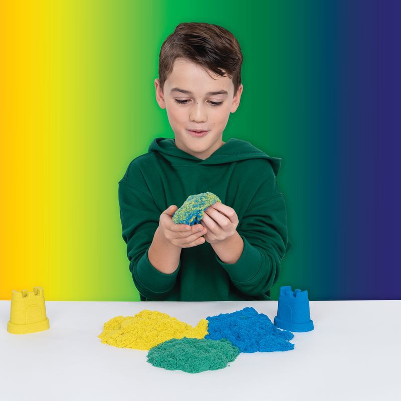 Kinetic Sand set di gioco arcobaleno