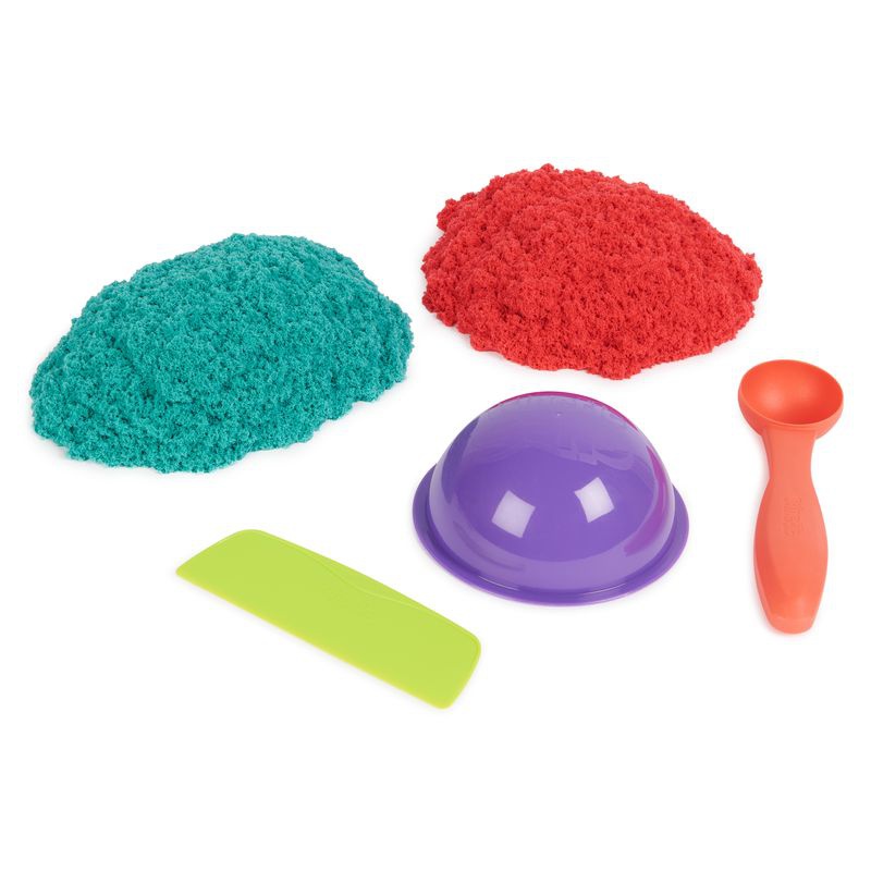 Kinetic Sand set di modellazione con strumenti