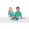 Kinetic Sand scatola di sabbia liquida con sottopentola viola