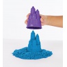Kinetic Sand scatola di sabbia liquida con base blu