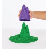 Kinetic Sand scatola di sabbia liquida con base verde