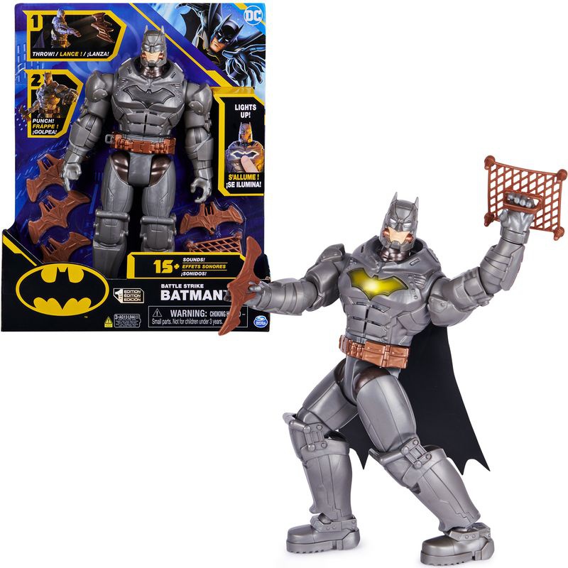 Batman con accessorio sparante 30 cm