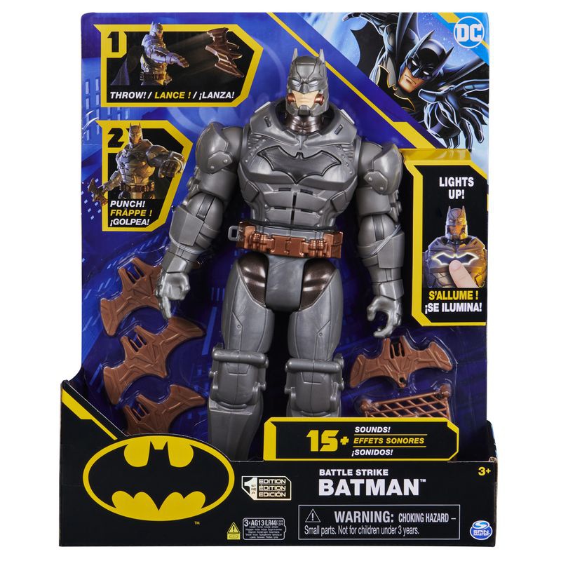 Batman con accessorio sparante 30 cm