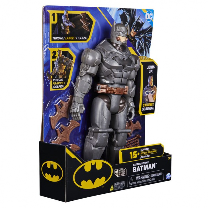 Batman con accessorio sparante 30 cm