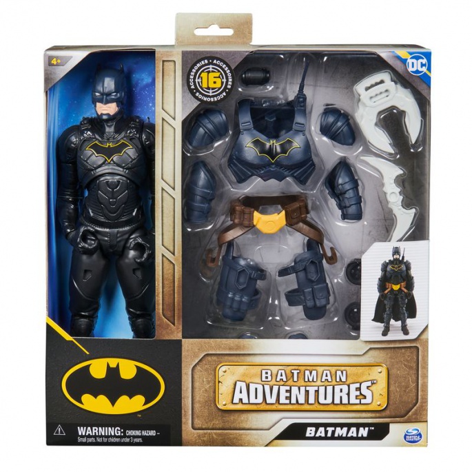 Batman figura con equipaggiamento speciale 30 cm
