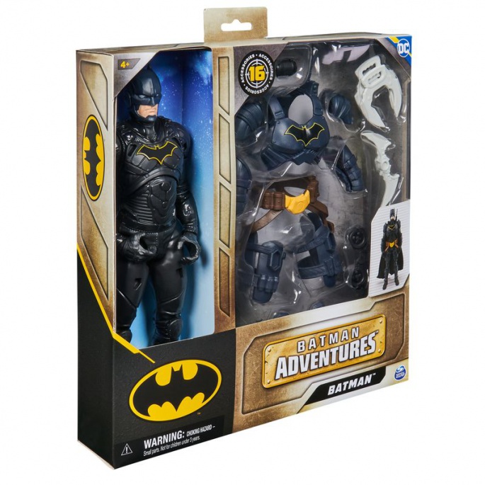 Batman figura con equipaggiamento speciale 30 cm