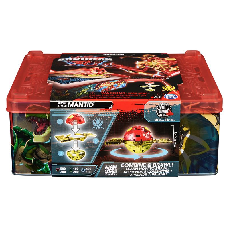 Bakugan scatola di latta da collezione S6