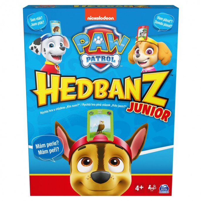 Spin Master Games gioco di società di indovinelli Hedbanz PAW Patrol Junior