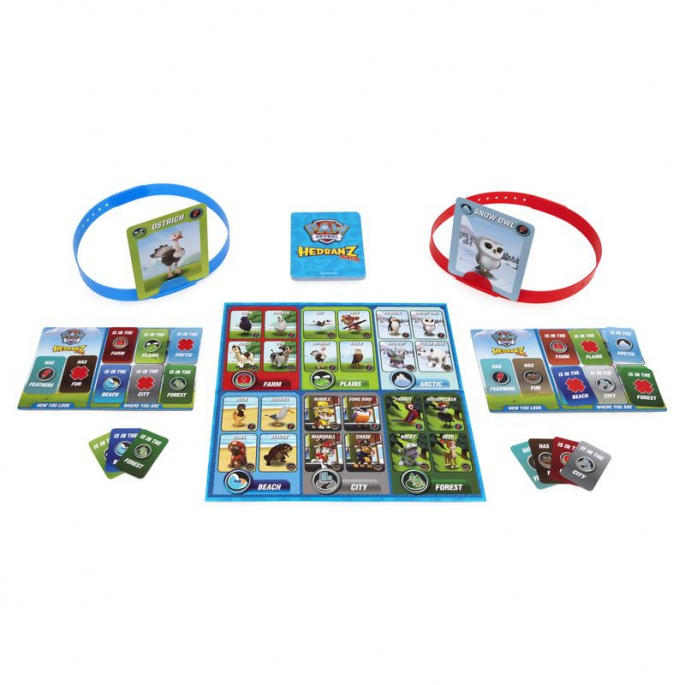 Spin Master Games gioco di società di indovinelli Hedbanz PAW Patrol Junior