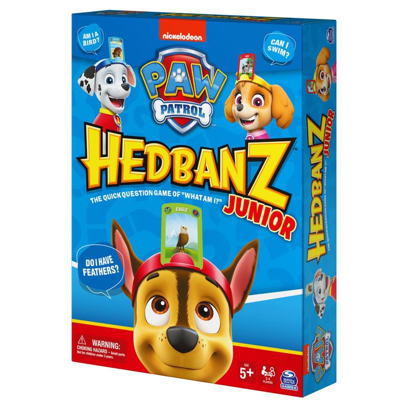 Spin Master Games gioco di società di indovinelli Hedbanz PAW Patrol Junior