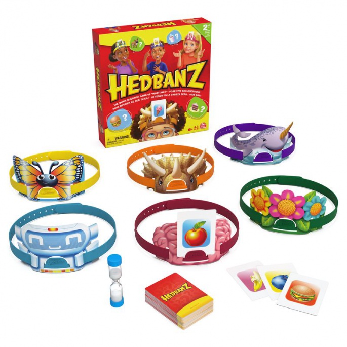 Spin Master Games gioco di società di indovinelli Hedbanz - nuova edizione