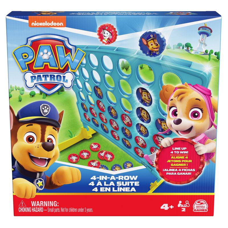 Spin Master Games PAW Patrol Quattro in fila