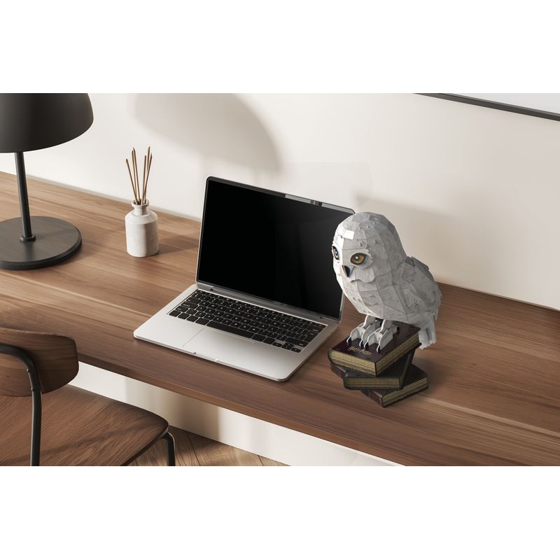 Puzzle 3D di Harry Potter Hedwig su supporto