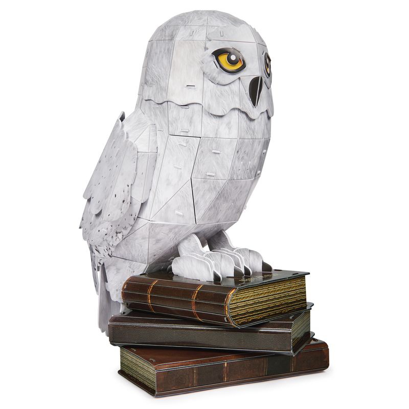 Puzzle 3D di Harry Potter Hedwig su supporto