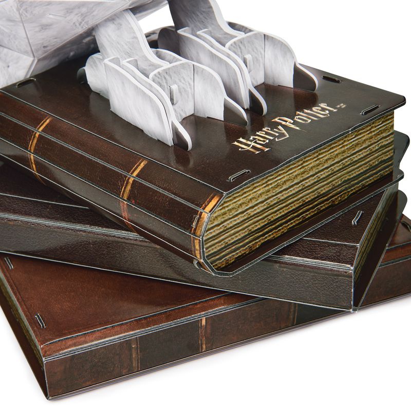 Puzzle 3D di Harry Potter Hedwig su supporto