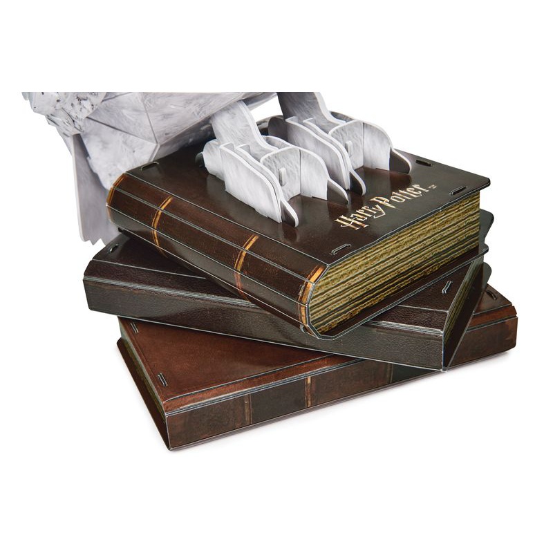 Puzzle 3D di Harry Potter Hedwig su supporto