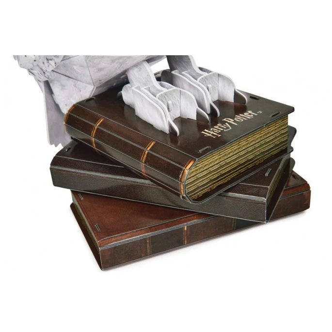 Puzzle 3D di Harry Potter Hedwig su supporto