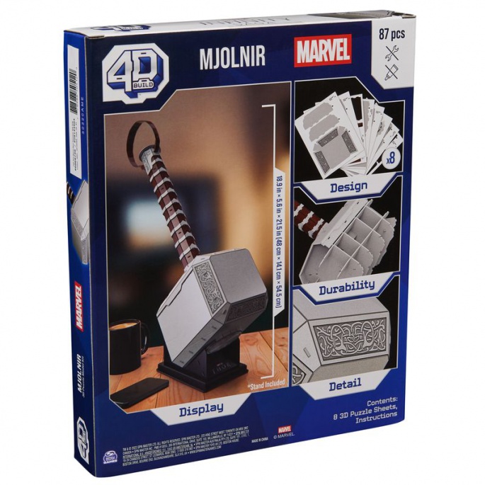 Puzzle Marvel Martello di Thor 3D