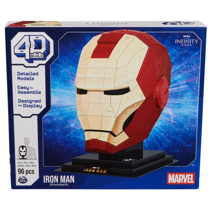 Puzzle Marvel Iron Man casco 3D