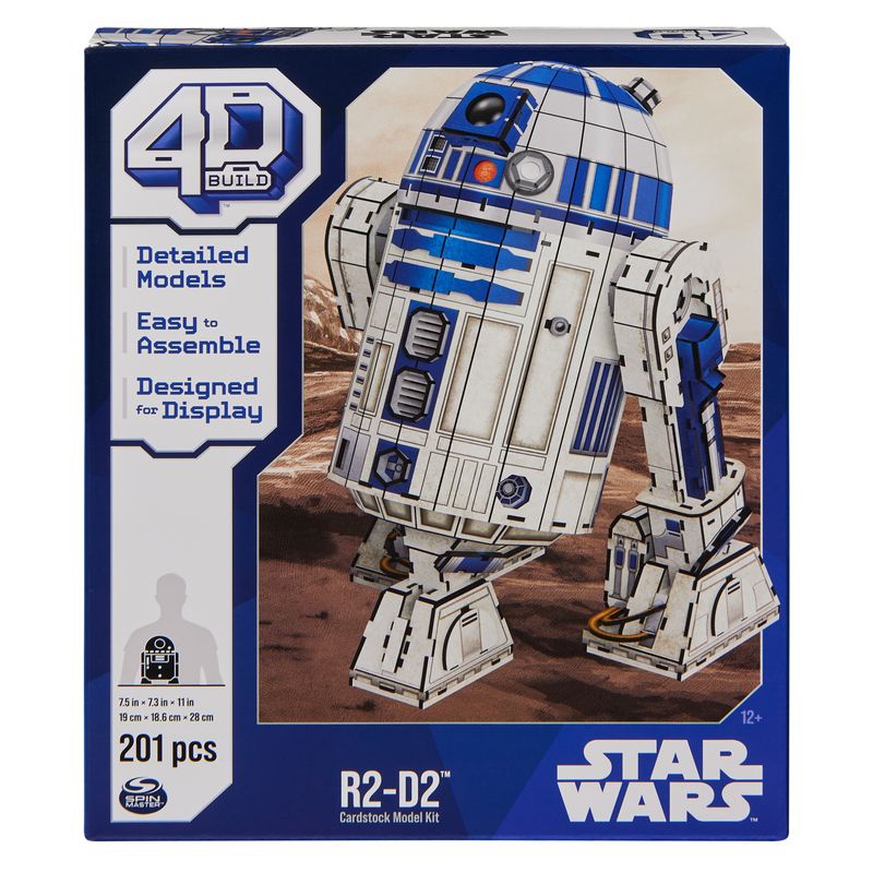 Puzzle 3D del robot Star Wars R2-D2