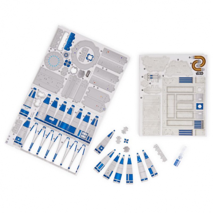 Puzzle 3D del robot Star Wars R2-D2