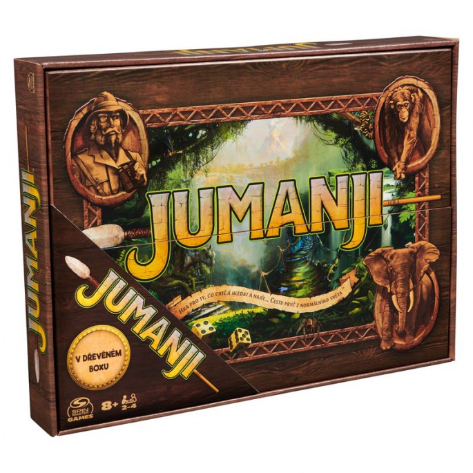 Spin Master Games Jumanji edizione in legno