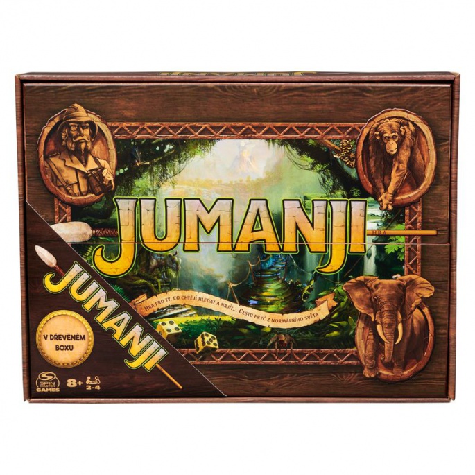 Spin Master Games Jumanji edizione in legno