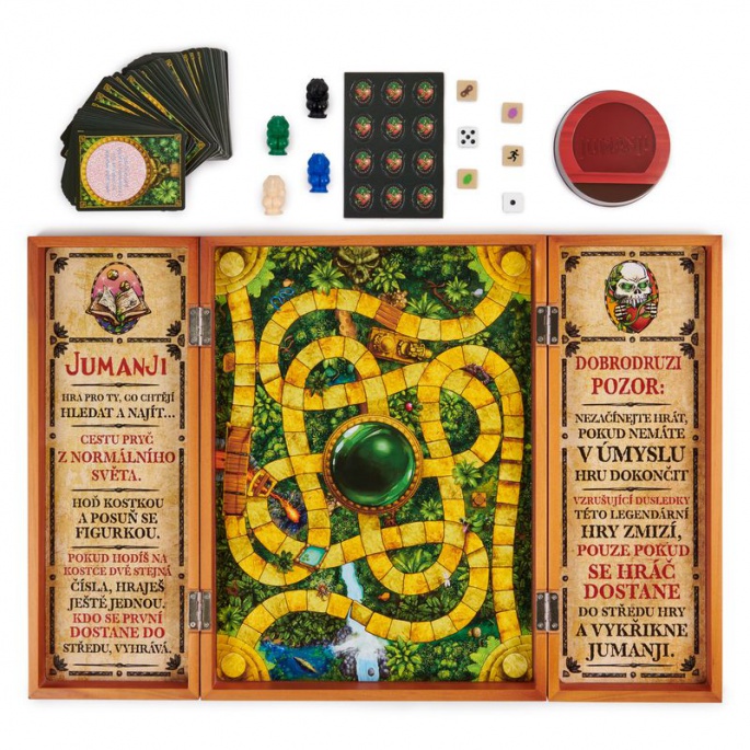 Spin Master Games Jumanji edizione in legno