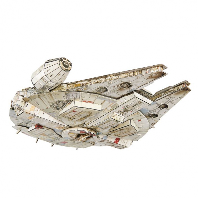 Puzzle Star Wars nave Millenium Falcon 3D
