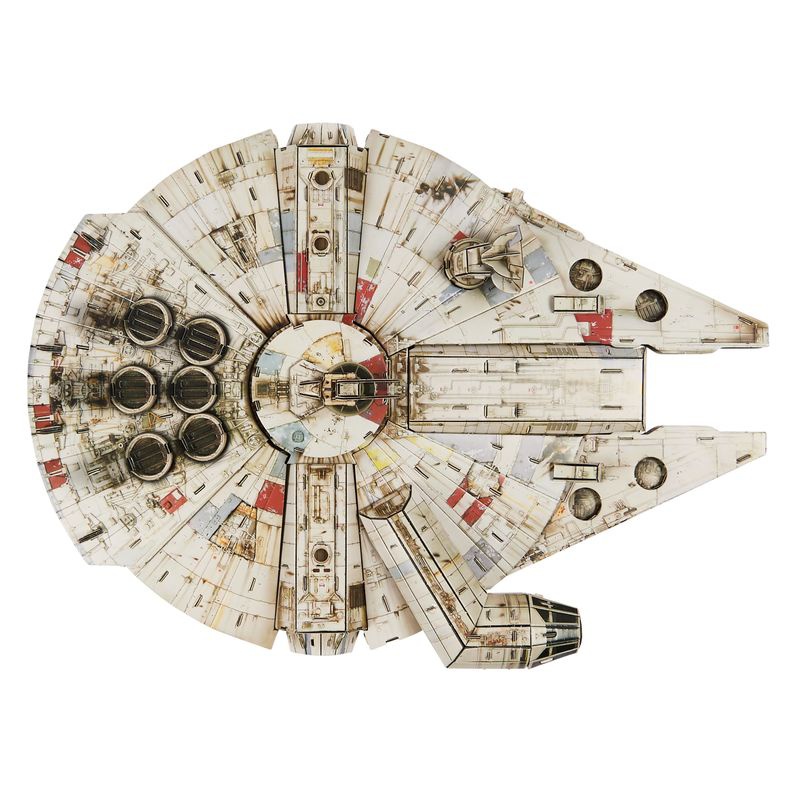 Puzzle Star Wars nave Millenium Falcon 3D
