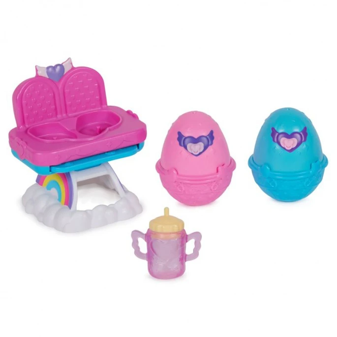 Hatchimals set di gioco con seggiolone per animali