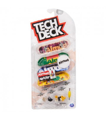 Tech Deck fingerboard confezione mista quadrupla