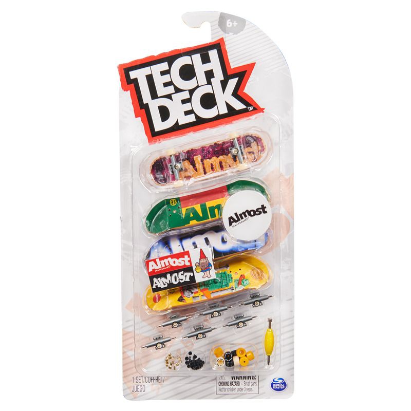 Tech Deck fingerboard confezione mista quadrupla