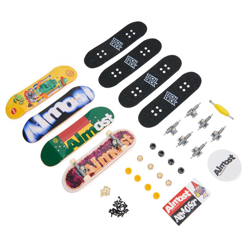 Tech Deck fingerboard confezione mista quadrupla