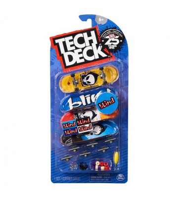 Tech Deck fingerboard pacchetto quadruplo Blind