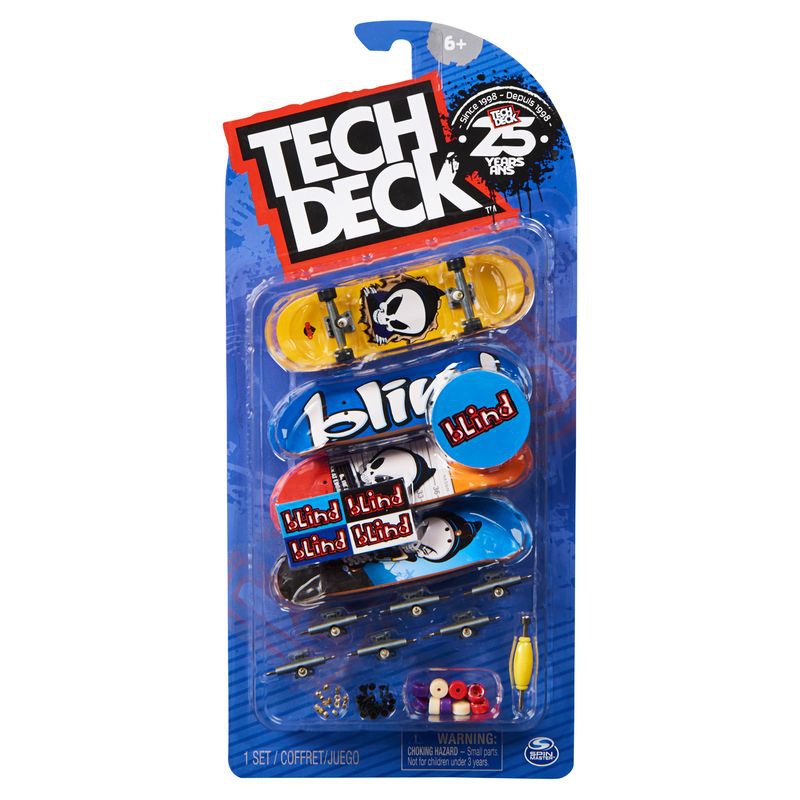 Tech Deck fingerboard pacchetto quadruplo Blind