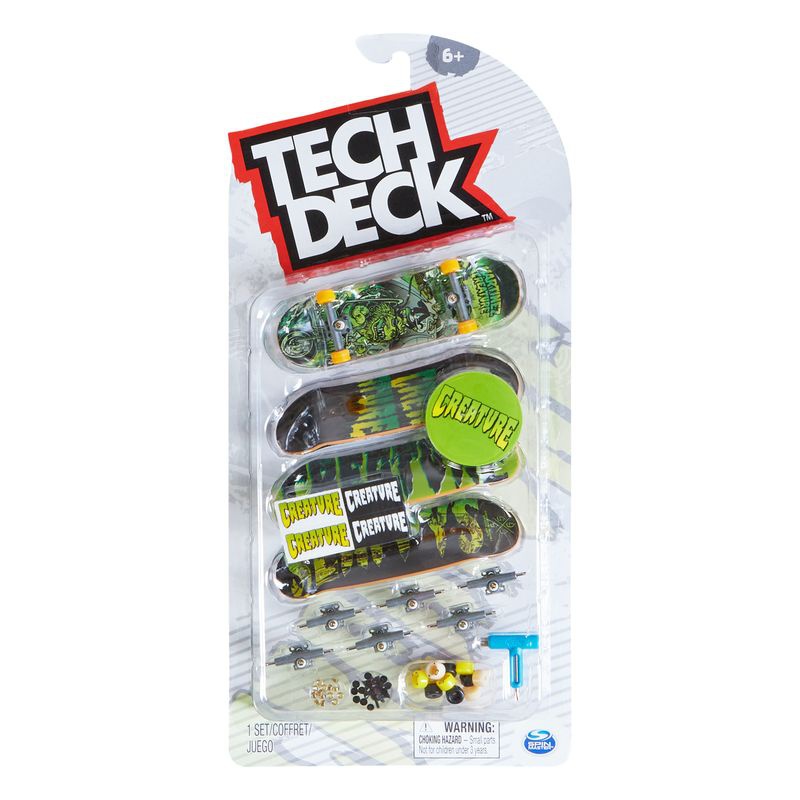 Tech Deck fingerboard quattro confezioni Creature