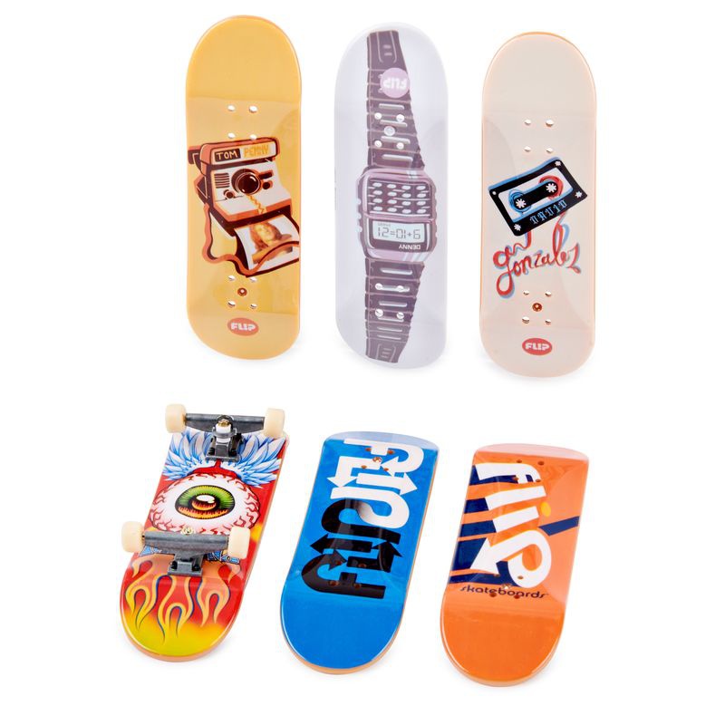 Tech Deck skateshop 6 pezzi con accessori Flip