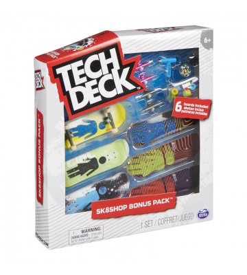 Tech Deck skateshop 6 pezzi con accessori Girl