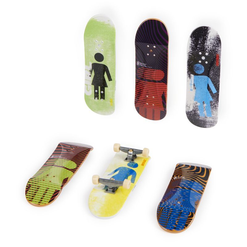 Tech Deck skateshop 6 pezzi con accessori Girl