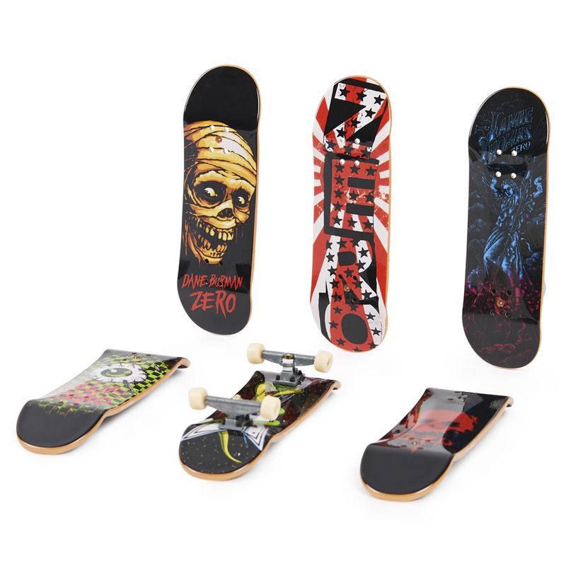 Tech Deck skateshop 6 pezzi con accessori Zero Zero