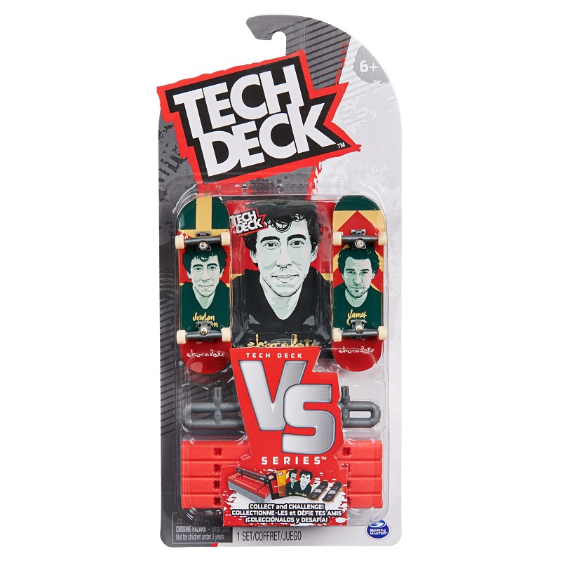 Tech Deck fingerboard doppio con ostacolo VS Series Chocolate
