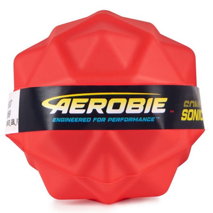 Aerobie Sonic pallina rimbalzante rossa