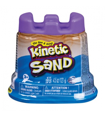 Kinetic Sand bicchiere di sabbia liquida blu
