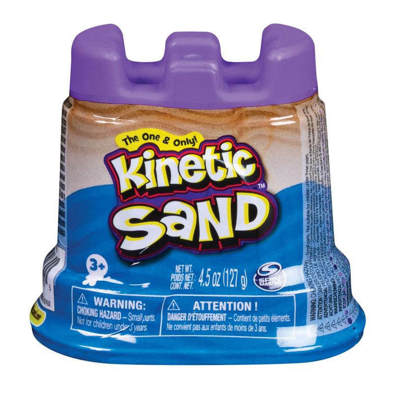 Kinetic Sand bicchiere di sabbia liquida blu