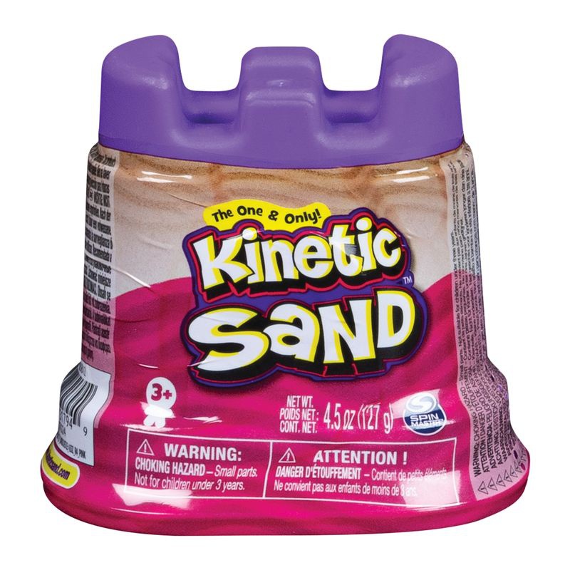 Kinetic Sand bicchiere di sabbia liquida rosa