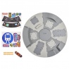 Tech Deck fingerboard Xconnect skate park rotante