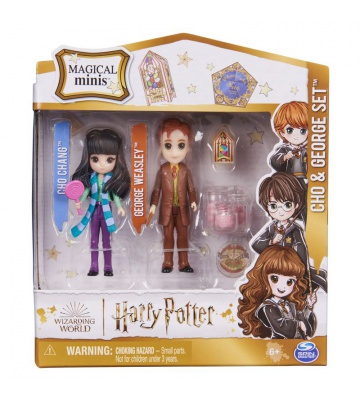 Harry Potter doppio set di figure con accessori George e Cho
