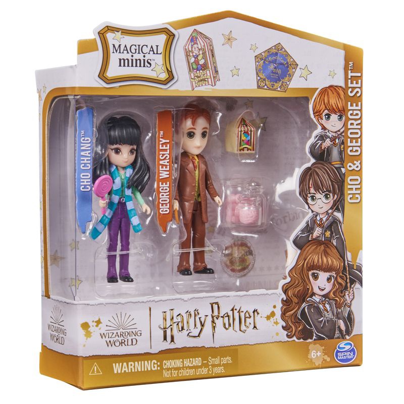 Harry Potter doppio set di figure con accessori George e Cho