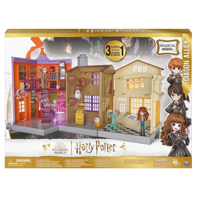 Set di gioco di Harry Potter Diagon Alley con action figure
